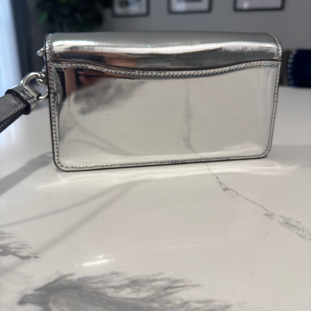Coach Tabby Metallic Wristlet - Picture 3 of 13